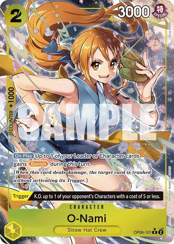 O-Nami (Alternate Art) card artwork