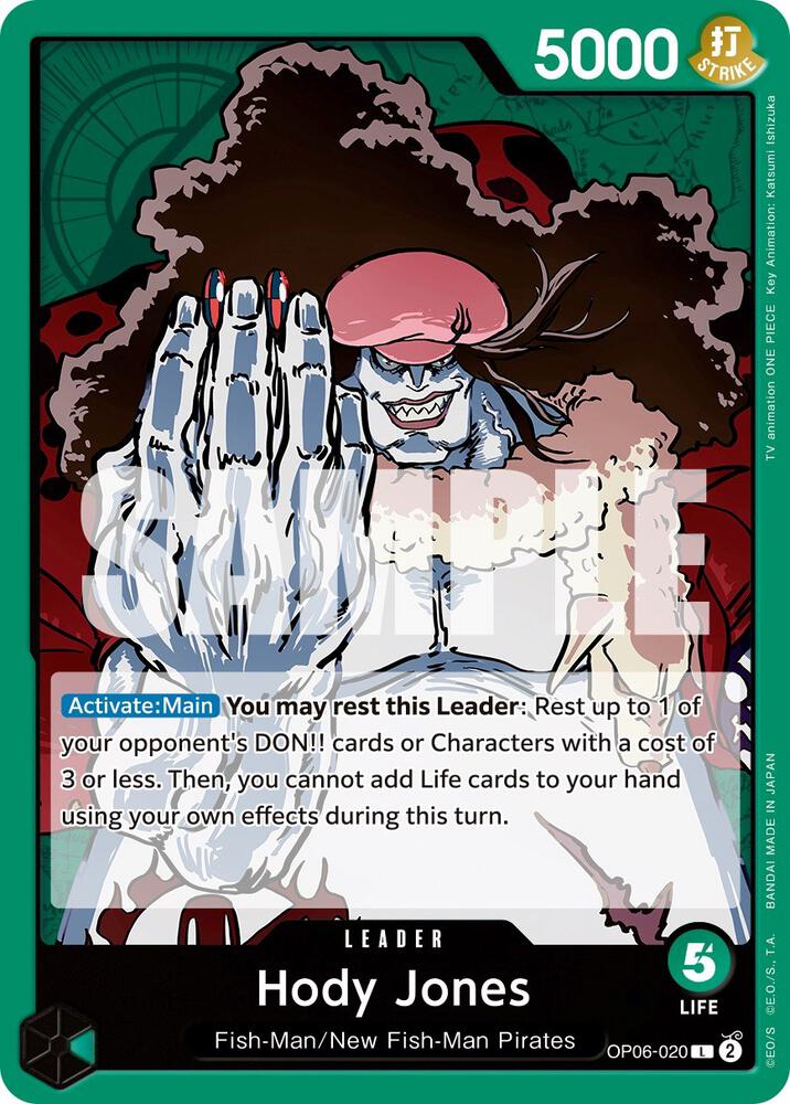 Hody Jones (020) card artwork