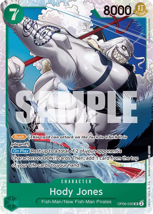 Hody Jones (035) card artwork