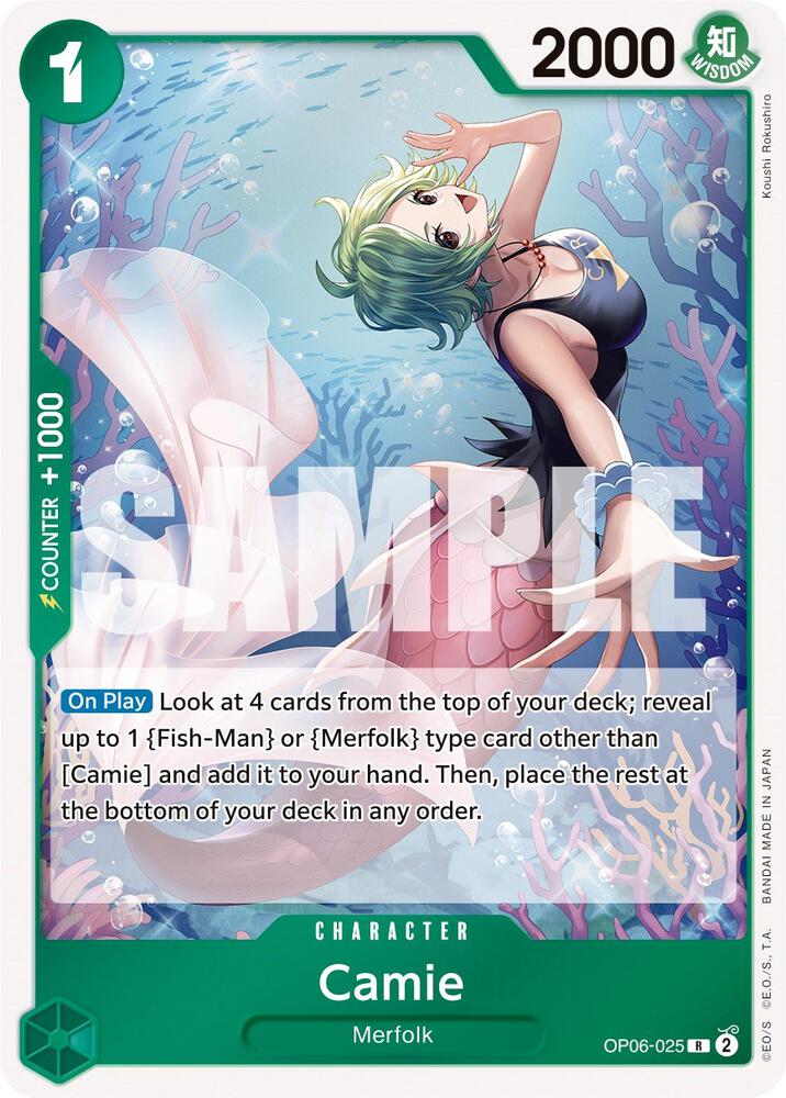 Camie card artwork