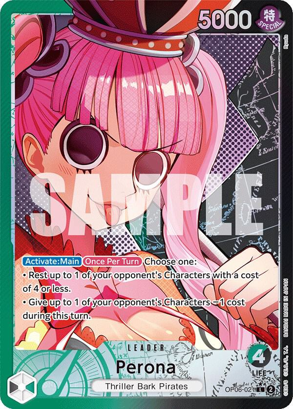 Perona (021) (Alternate Art) card artwork