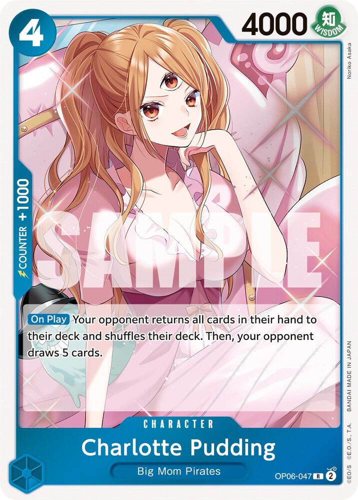 Charlotte Pudding card artwork