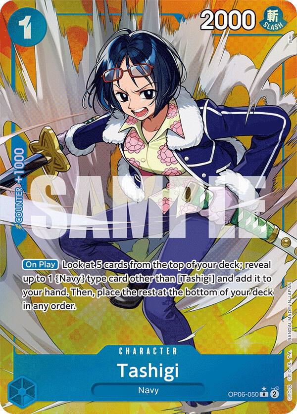 Tashigi (Alternate Art) card artwork