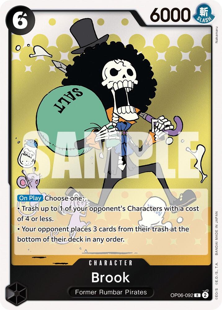 Brook card artwork