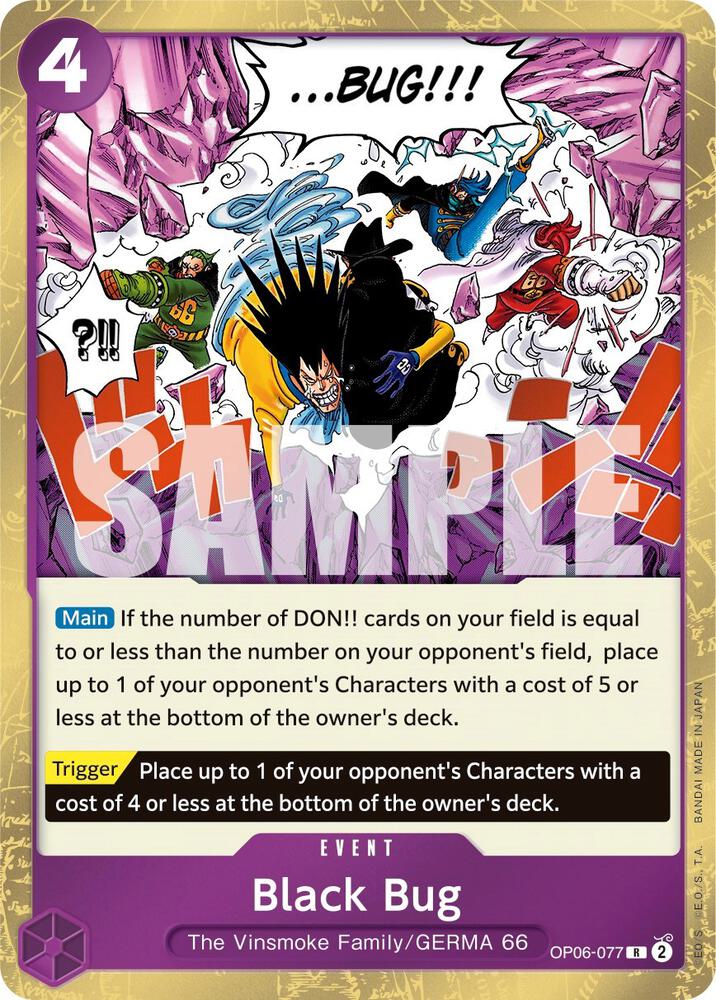 Black Bug card artwork