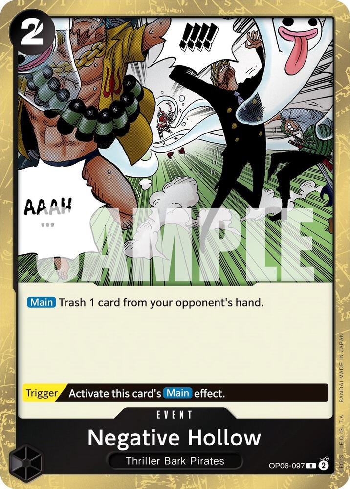 Negative Hollow card artwork