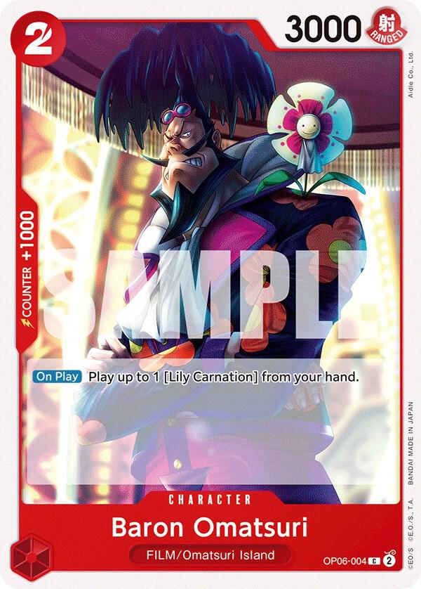 Baron Omatsuri card artwork