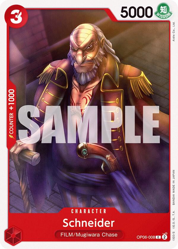 Schneider card artwork