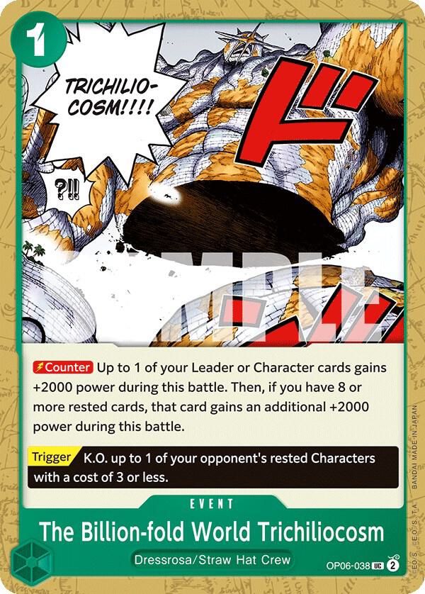 The Billion-fold World Trichiliocosm card artwork