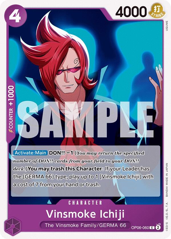 Vinsmoke Ichiji (060) card artwork