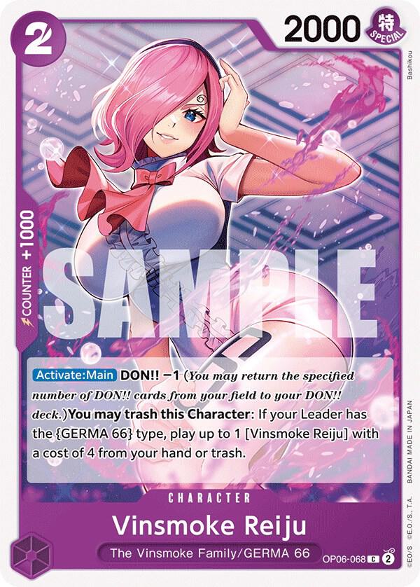 Vinsmoke Reiju (068) card artwork