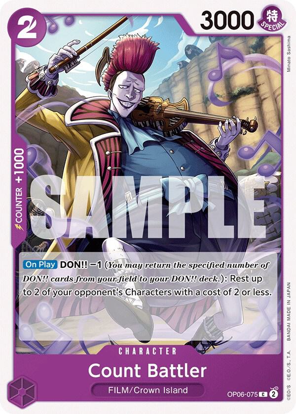Count Battler card artwork