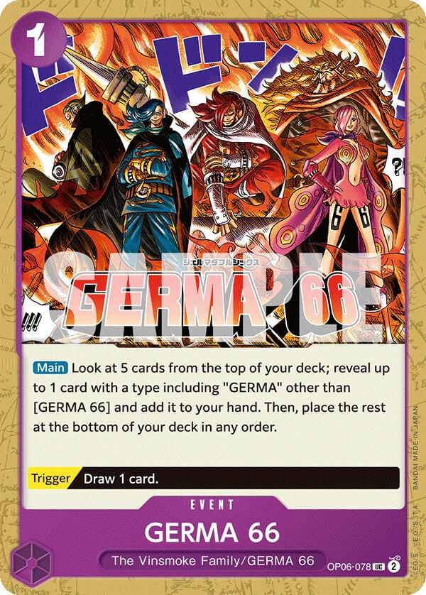 GERMA 66 card artwork