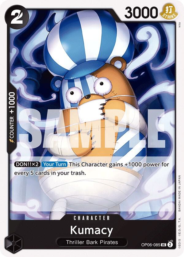 Kumacy card artwork
