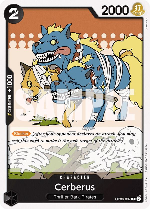 Cerberus card artwork