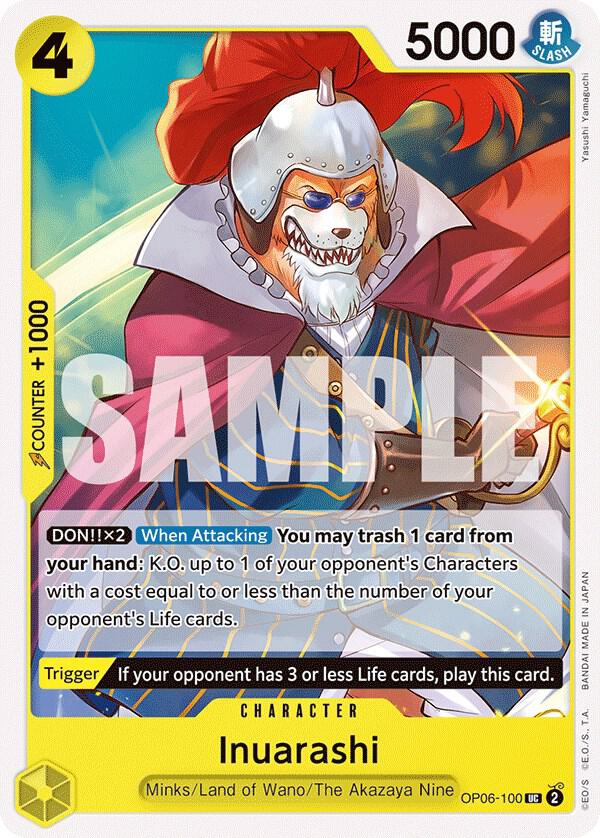 Inuarashi card artwork