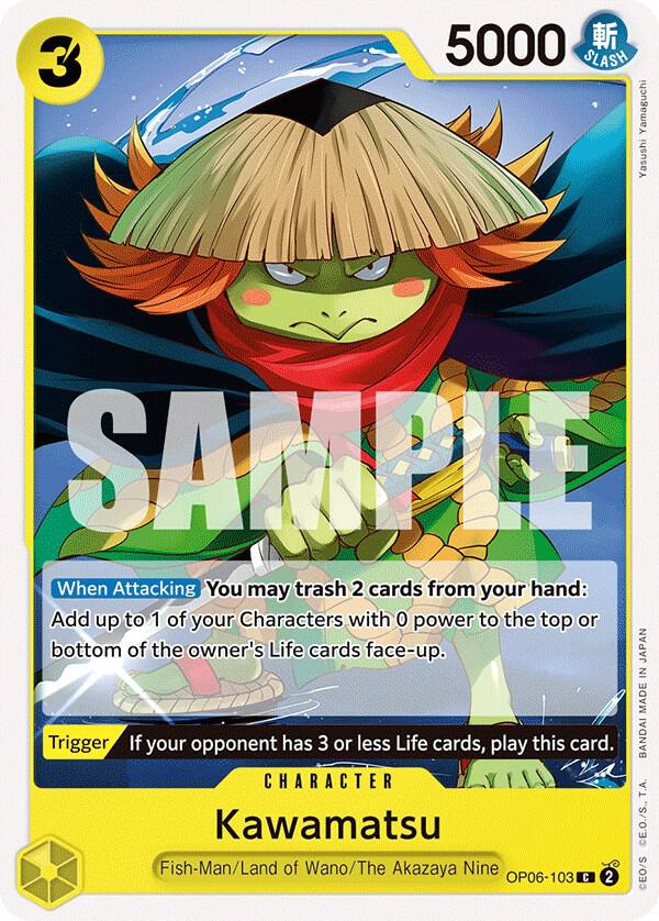 Kawamatsu card artwork