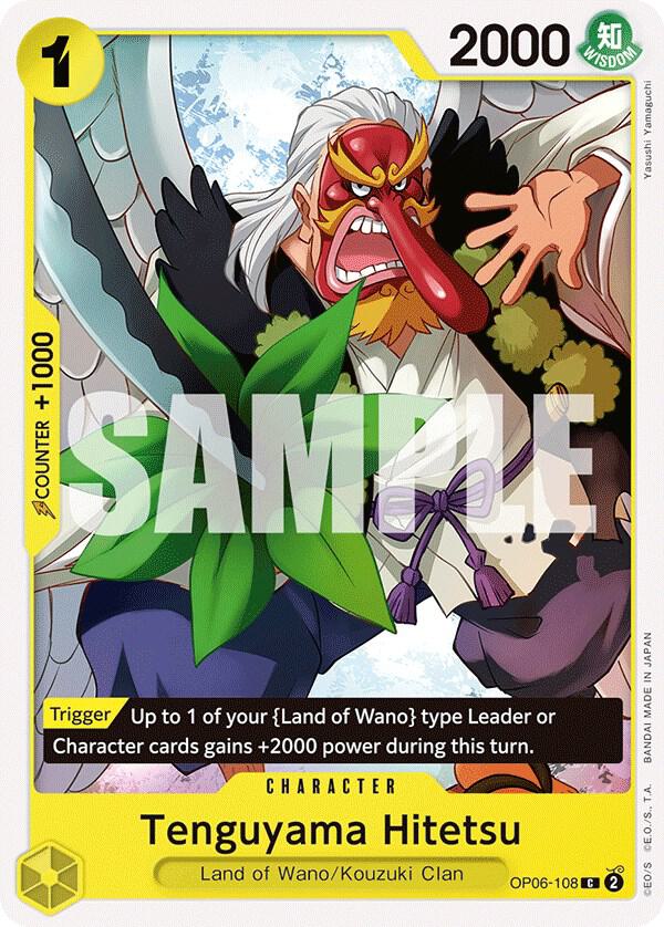 Tenguyama Hitetsu card artwork