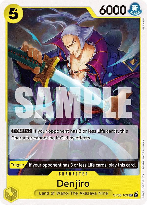 Denjiro card artwork
