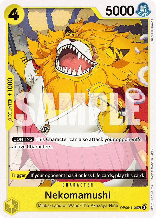 Nekomamushi card artwork