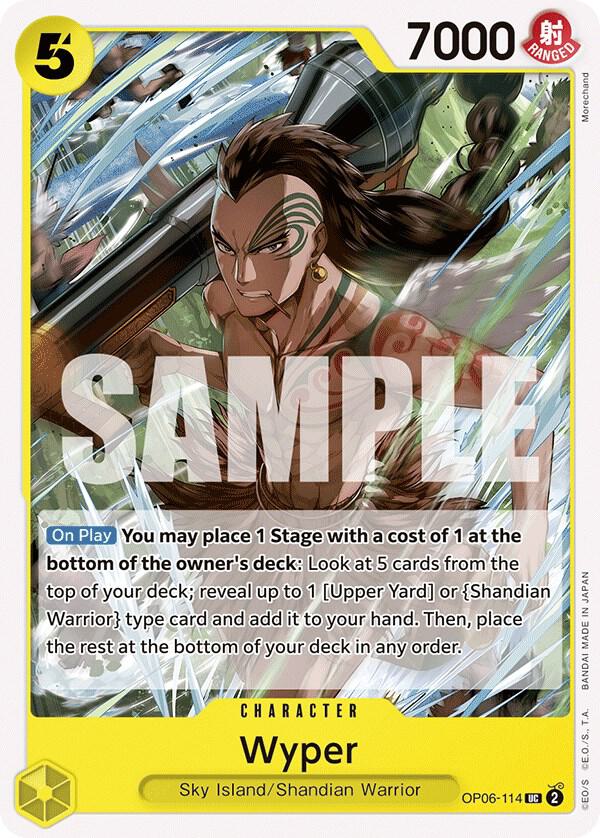 Wyper card artwork