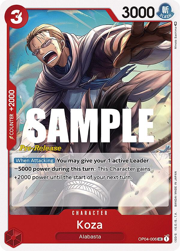 Koza card artwork