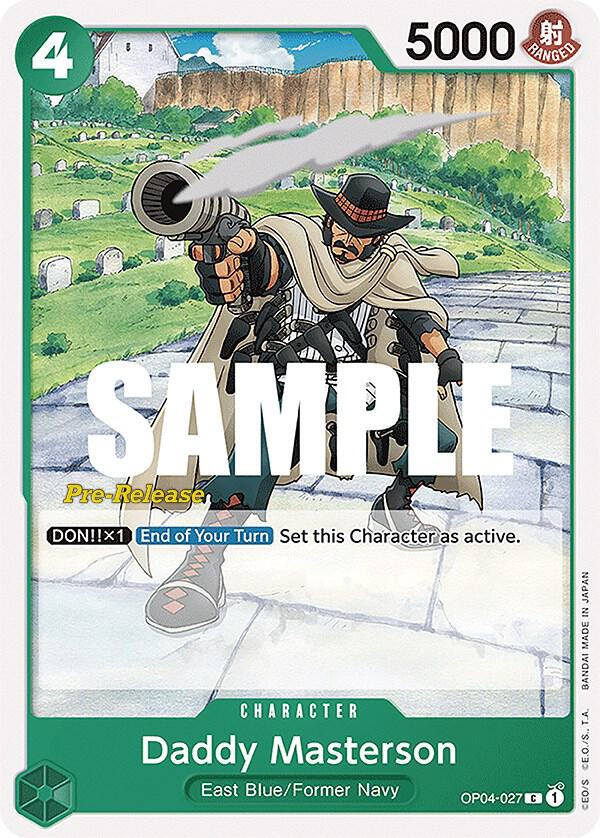 Daddy Masterson card artwork