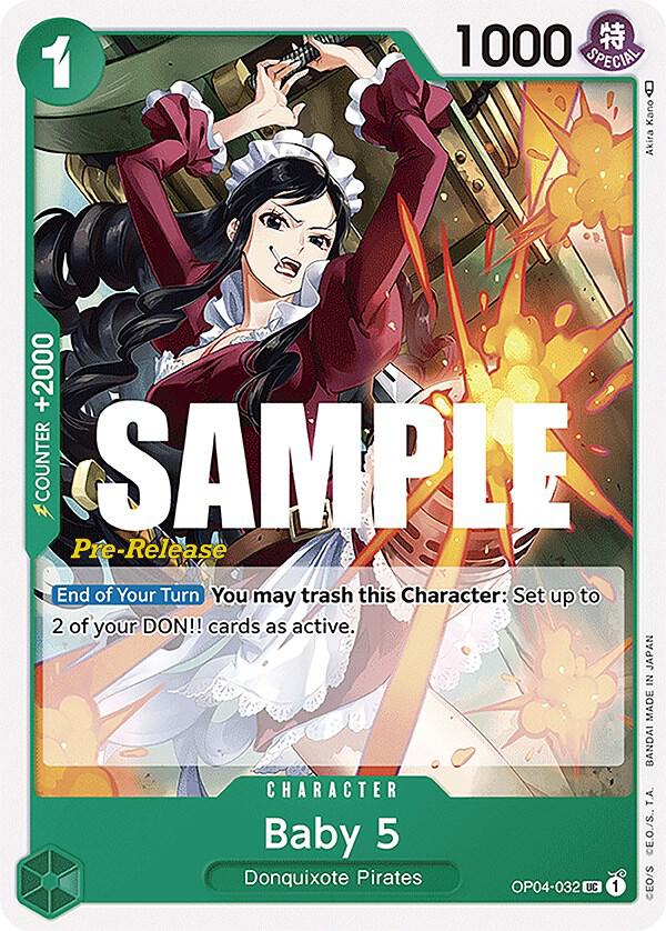 Baby 5 card artwork