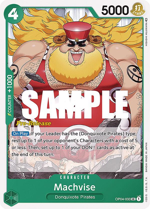 Machvise card artwork
