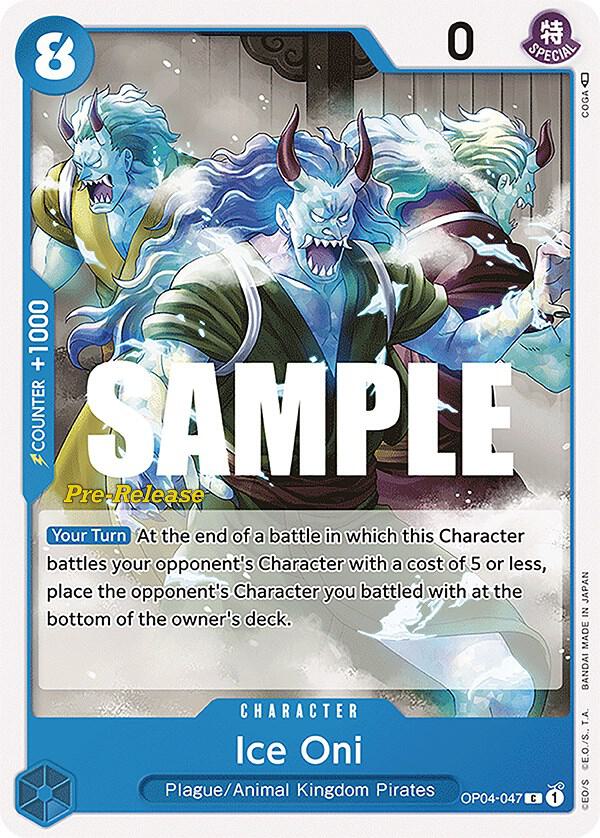 Ice Oni card artwork