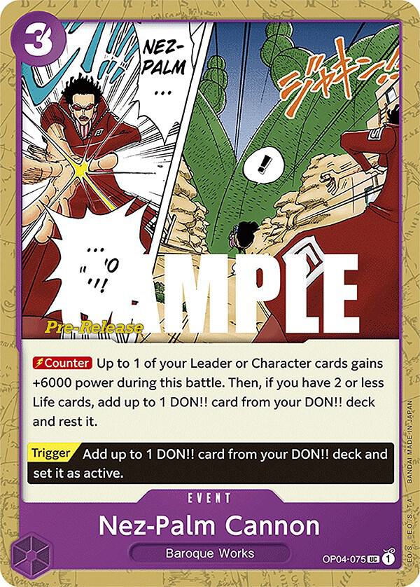 Nez-Palm Cannon card artwork
