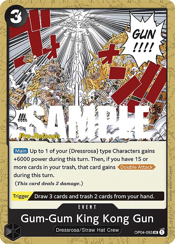 Gum-Gum King Kong Gun card artwork
