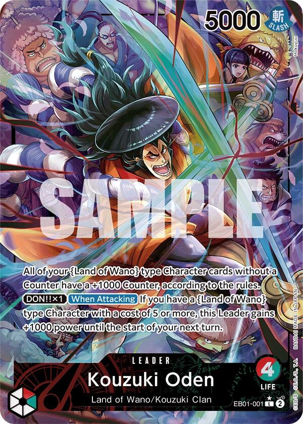 Kouzuki Oden (Alternate Art) card artwork