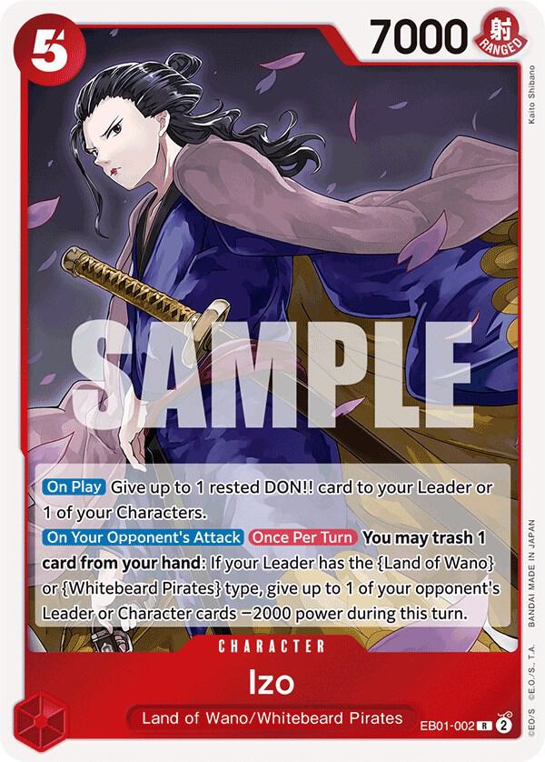 Izo card artwork
