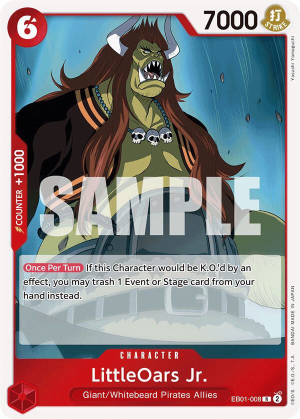LittleOars Jr. card artwork