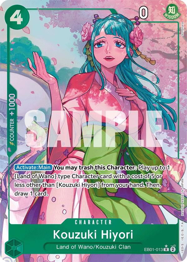 Kouzuki Hiyori (Alternate Art) card artwork