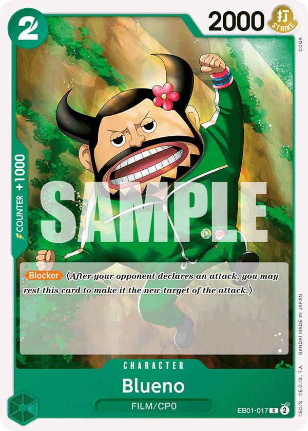 Blueno (017) card artwork