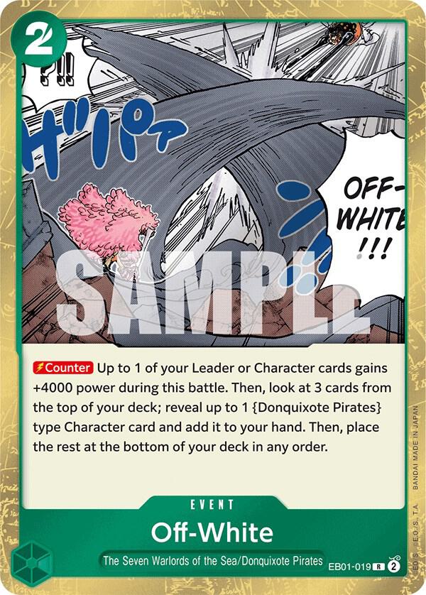 Off-White card artwork