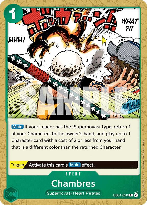 Chambres card artwork