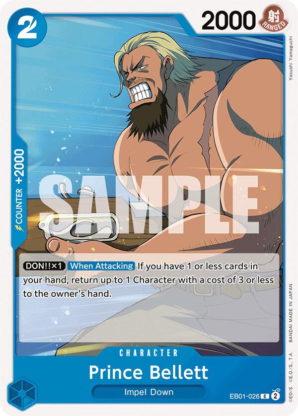 Prince Bellett card artwork
