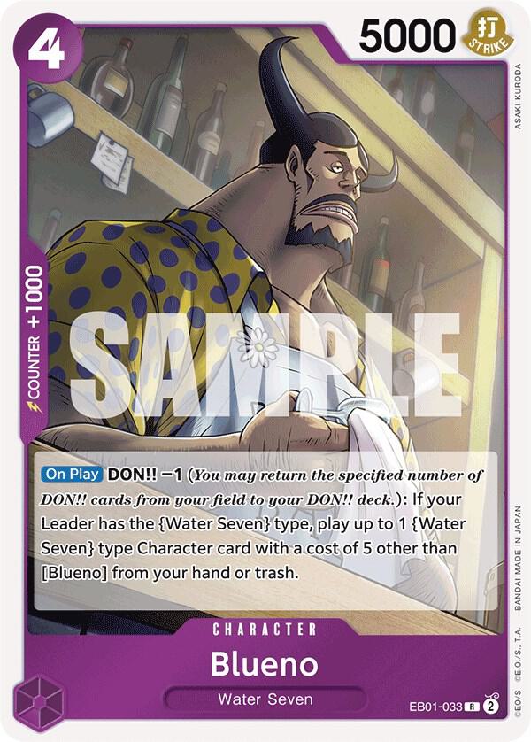 Blueno (033) card artwork