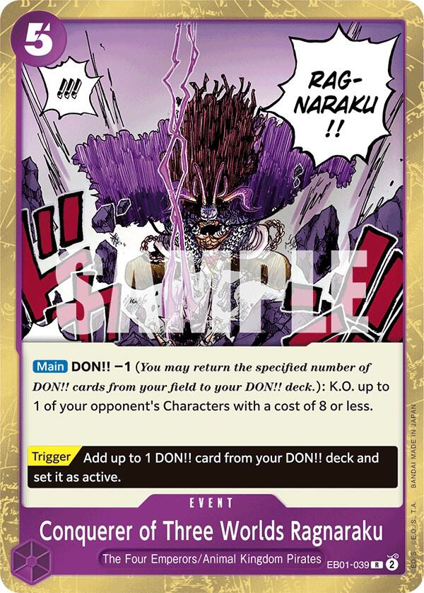 Conquerer of Three Worlds Ragnaraku card artwork