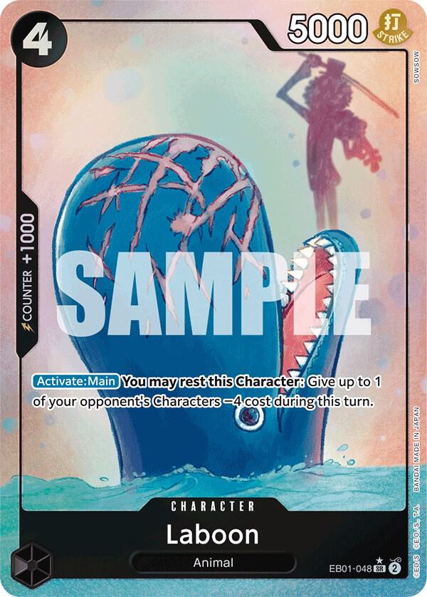 Laboon (048) (Alternate Art) card artwork