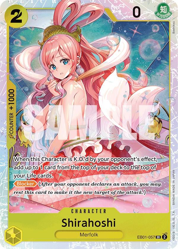 Shirahoshi card artwork