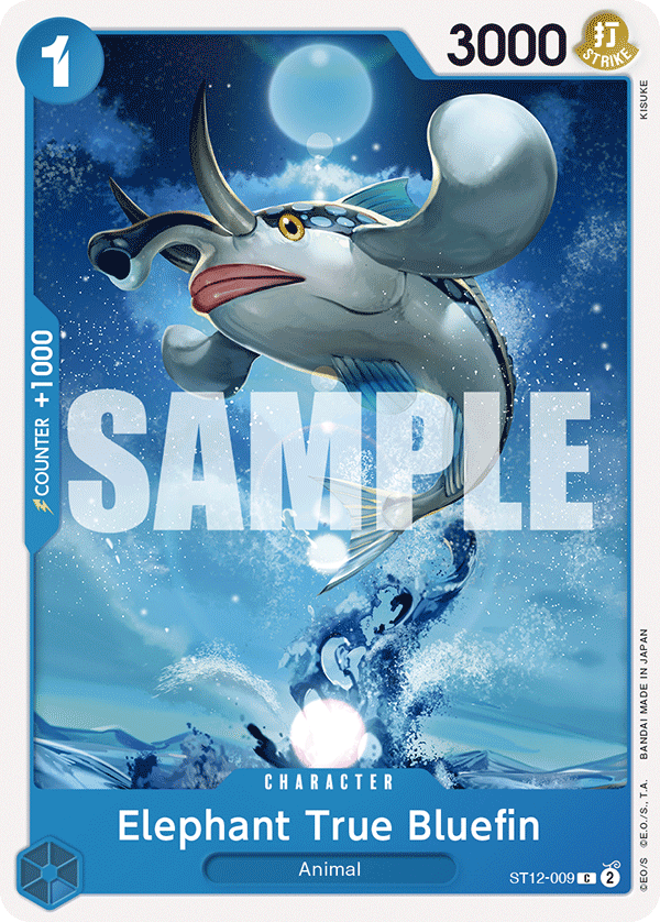 Elephant True Bluefin card artwork