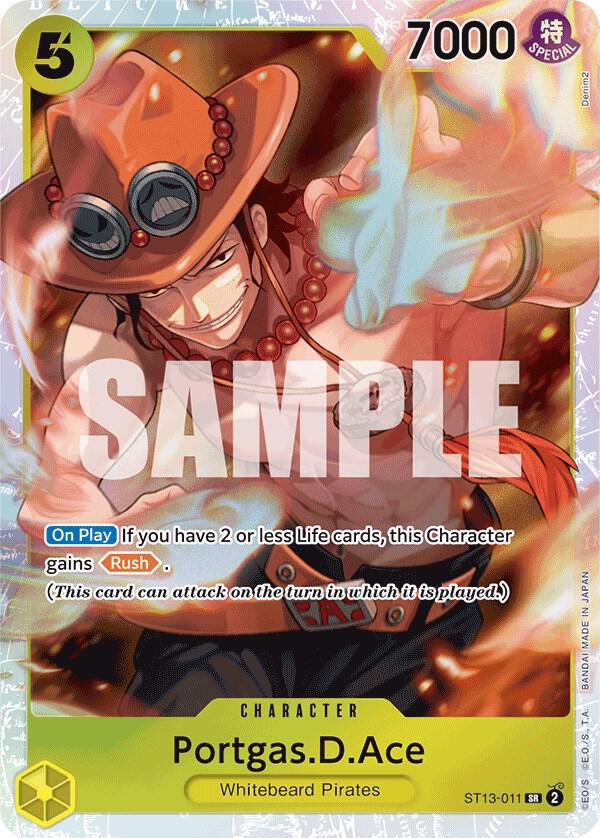 Portgas.D.Ace (011) card artwork