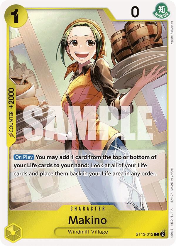 Makino card artwork