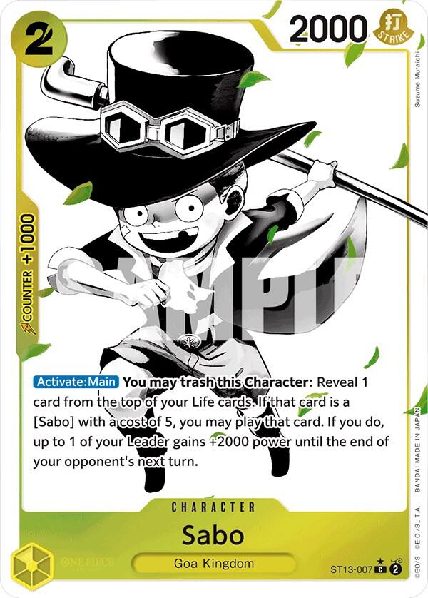 Sabo (007) (Parallel) card artwork