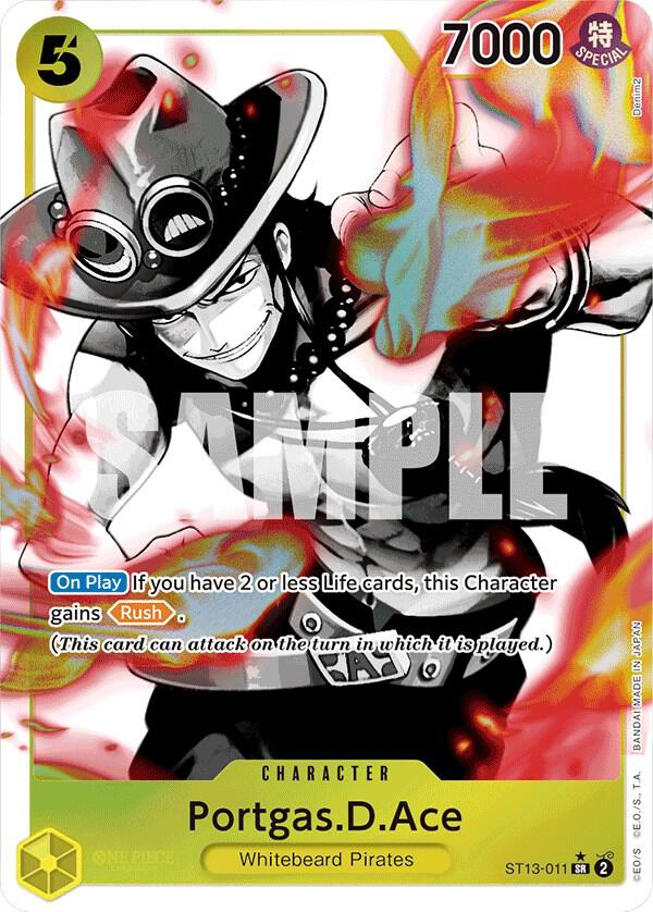 Portgas.D.Ace (011) (Parallel) card artwork