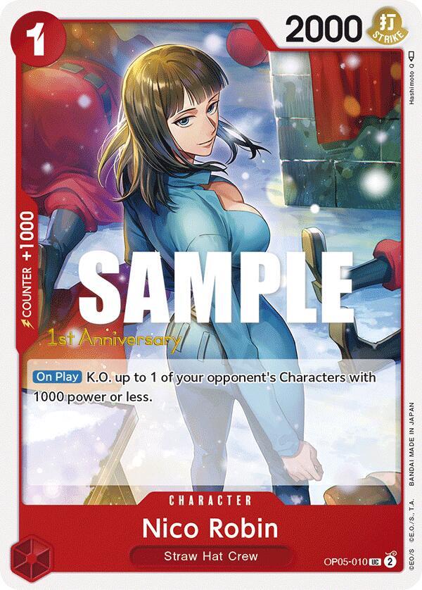 Nico Robin card artwork